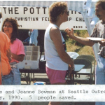 1990 steve & jeanie bowman on seattle outreach 5 people saved